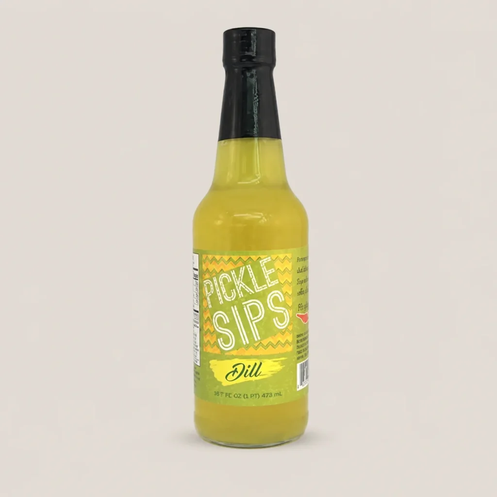 Pickle Sips Dill Bottle Studio Shot